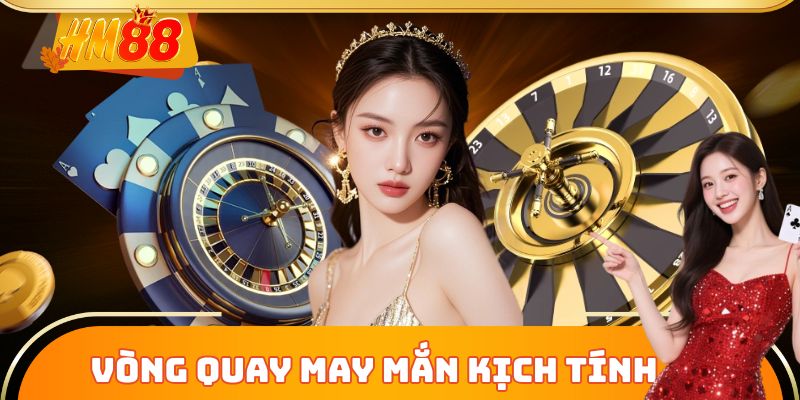 Chú thích ảnh 2: Vòng quay may mắn kịch tính